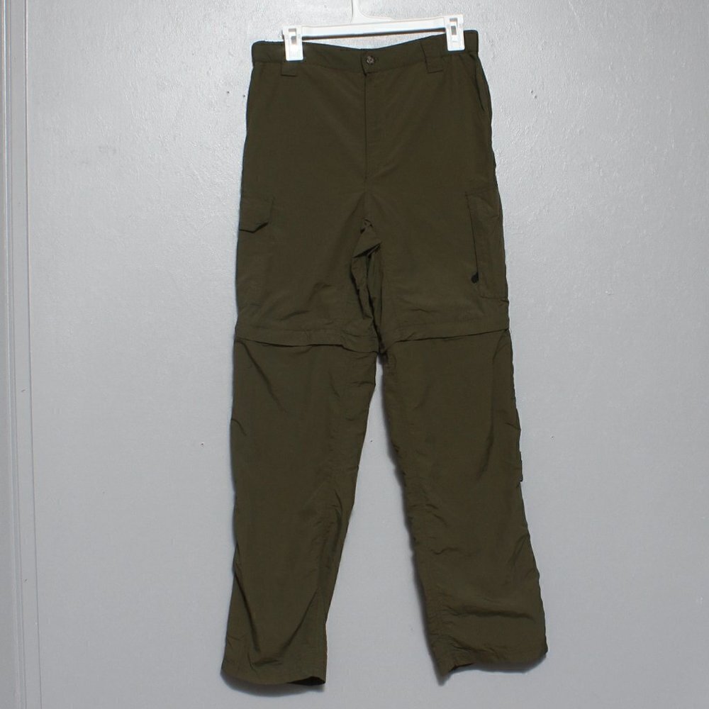 Canyon creek dark olive green convertible hiking pants